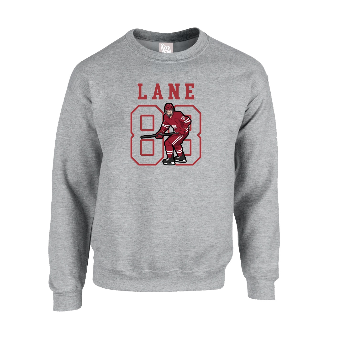 Fleece Crew — Shirsey in Grey