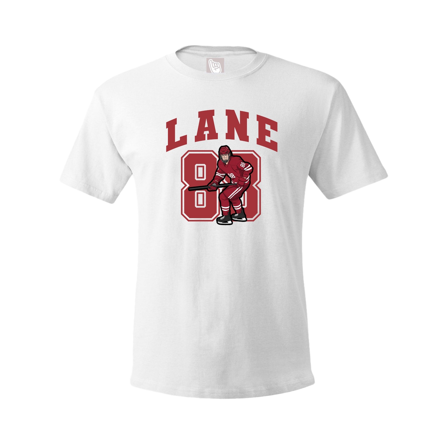 Tee — Number in White