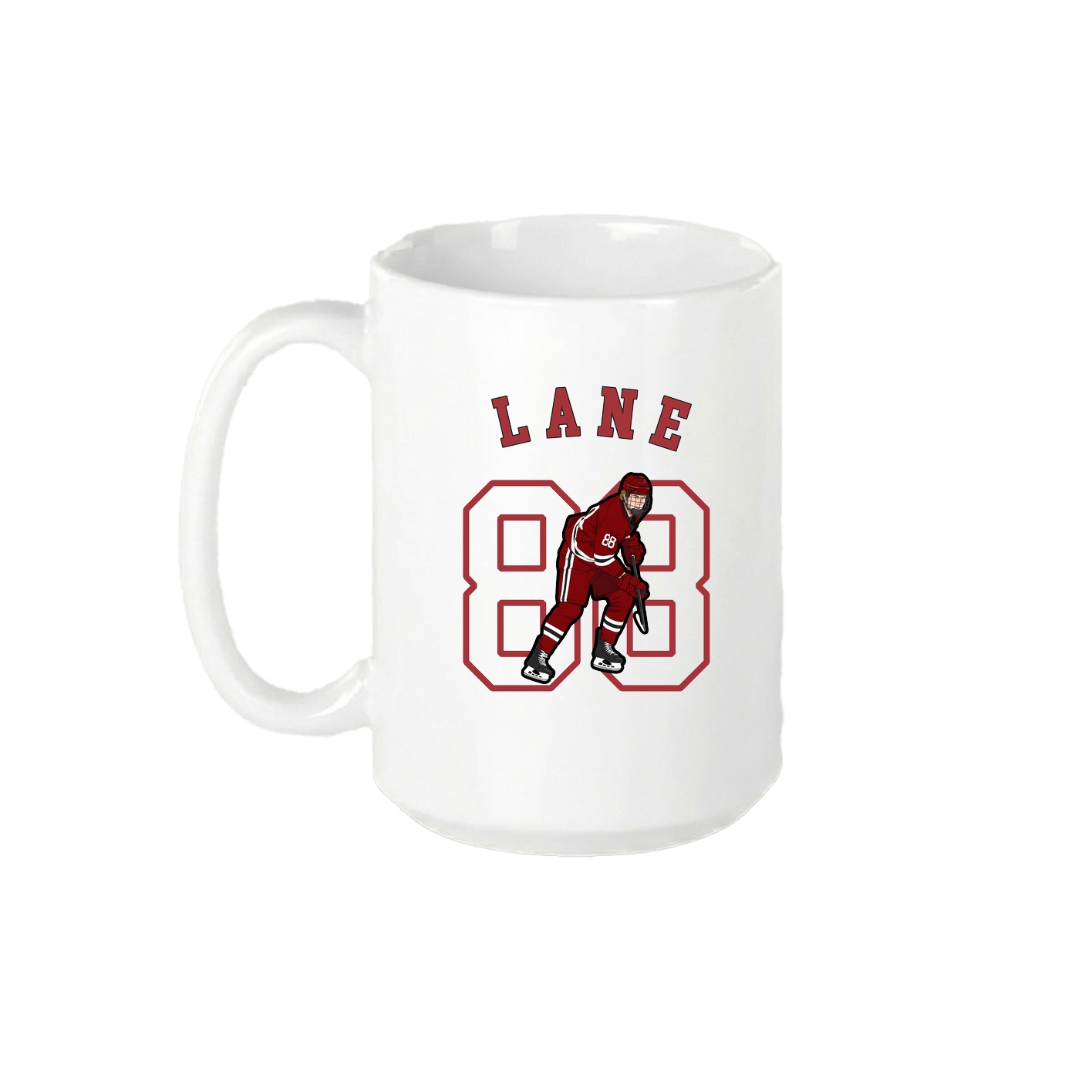 15oz Coffee Mug — Shirsey Arch in White