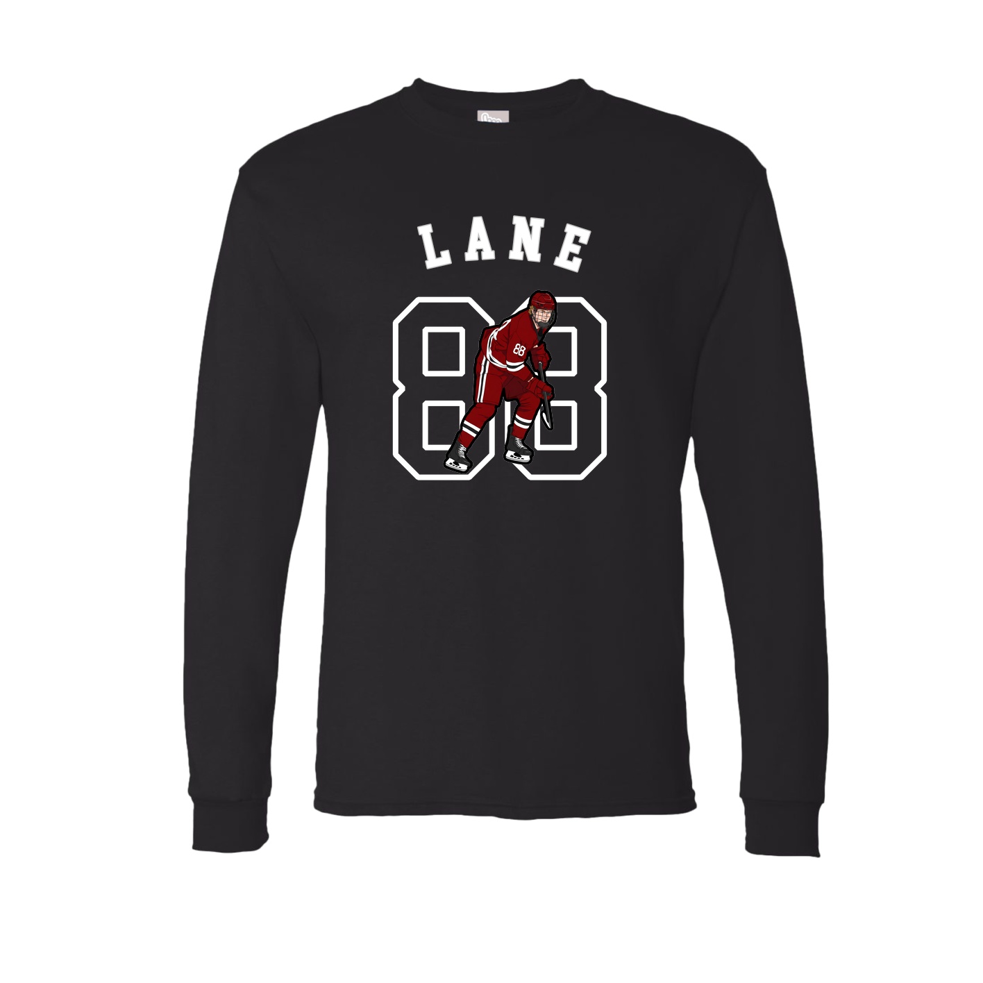 Long Sleeve Tee — Shirsey Arch in Black