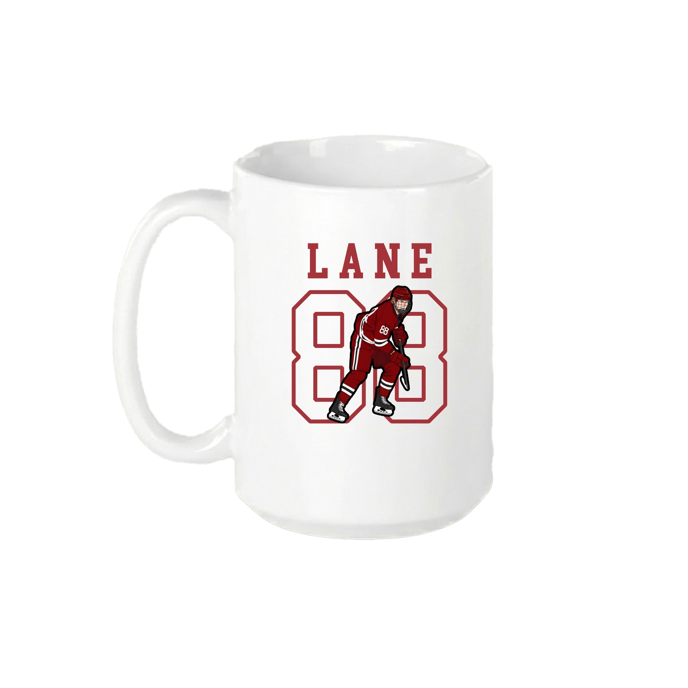 15oz Coffee Mug — Shirsey in White