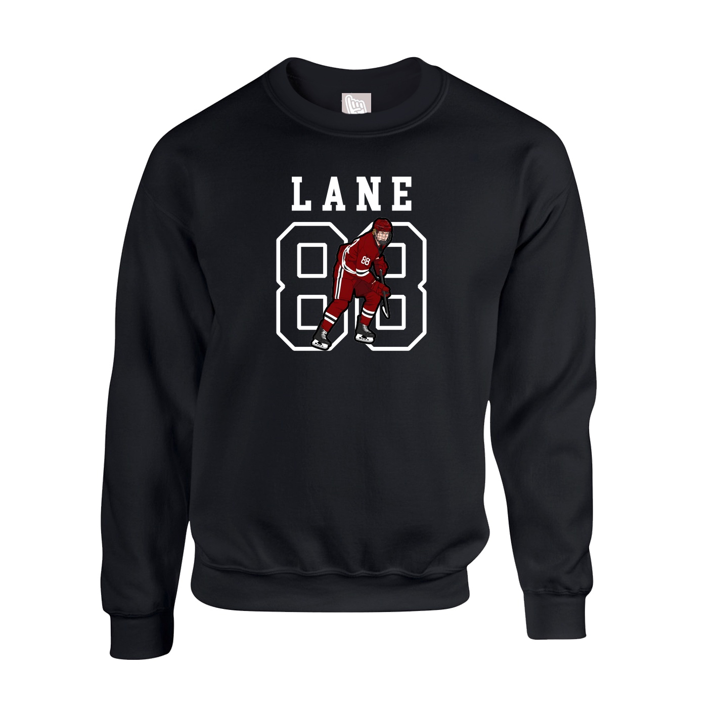 Fleece Crew — Shirsey in Black