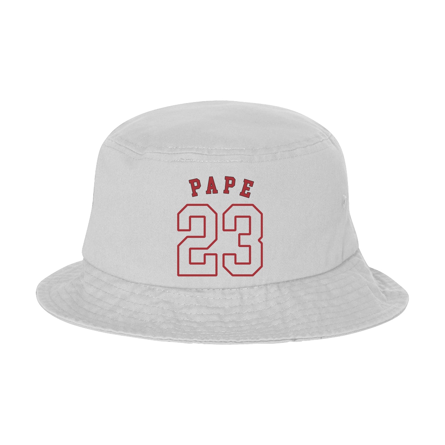 Bucket Cap — Shirsey Arch in White