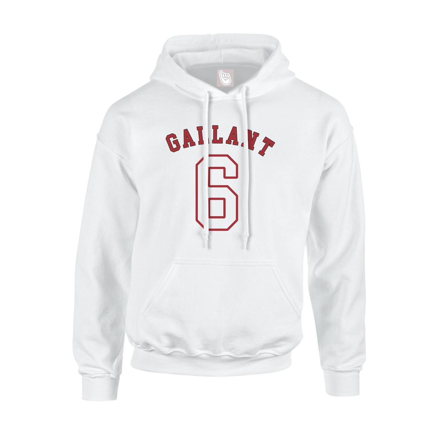 Hoodie — Shirsey Arch in White