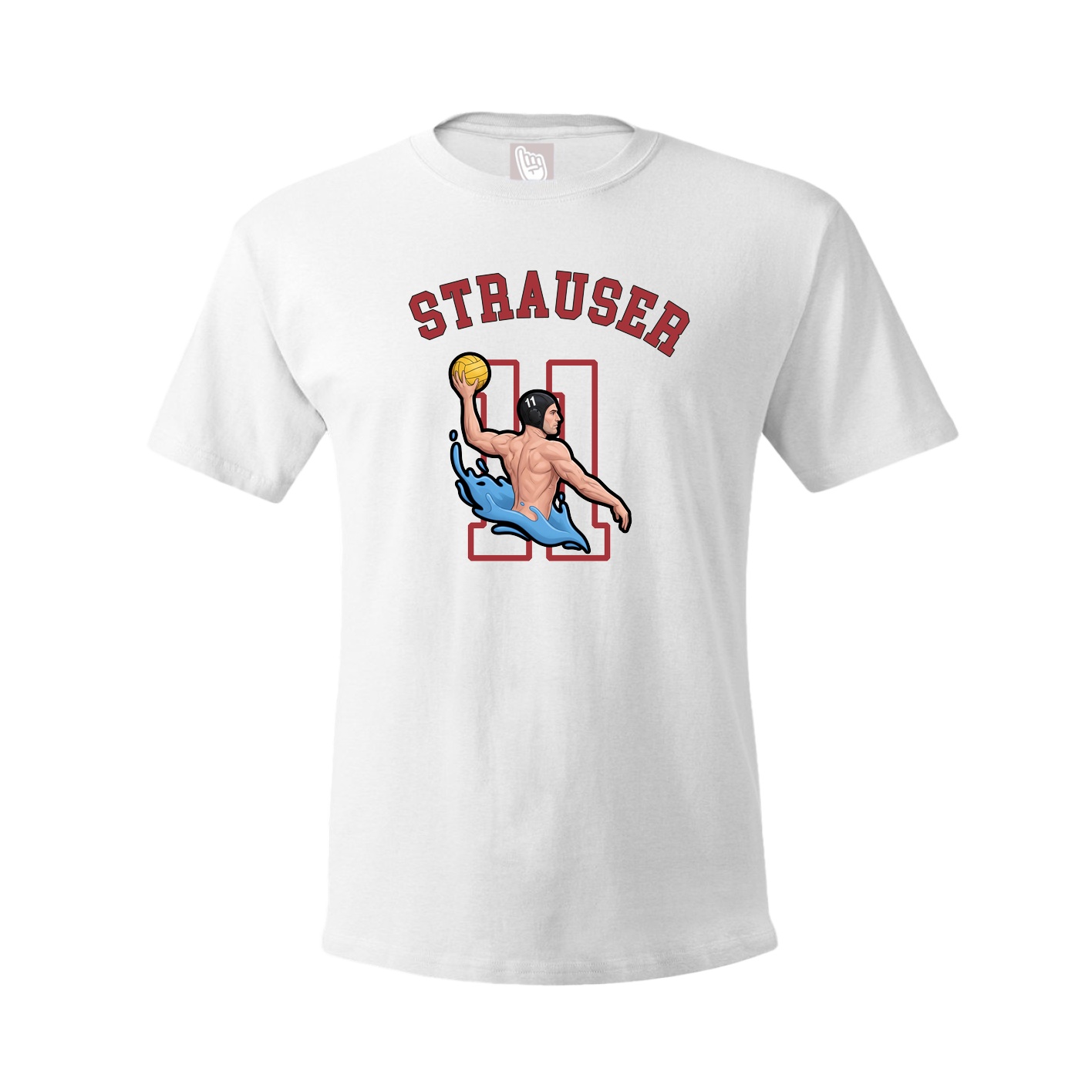 Youth Tee — Shirsey Arch in White