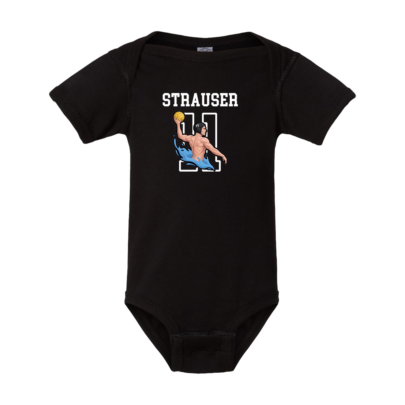 Baby Onesie — Shirsey in Black