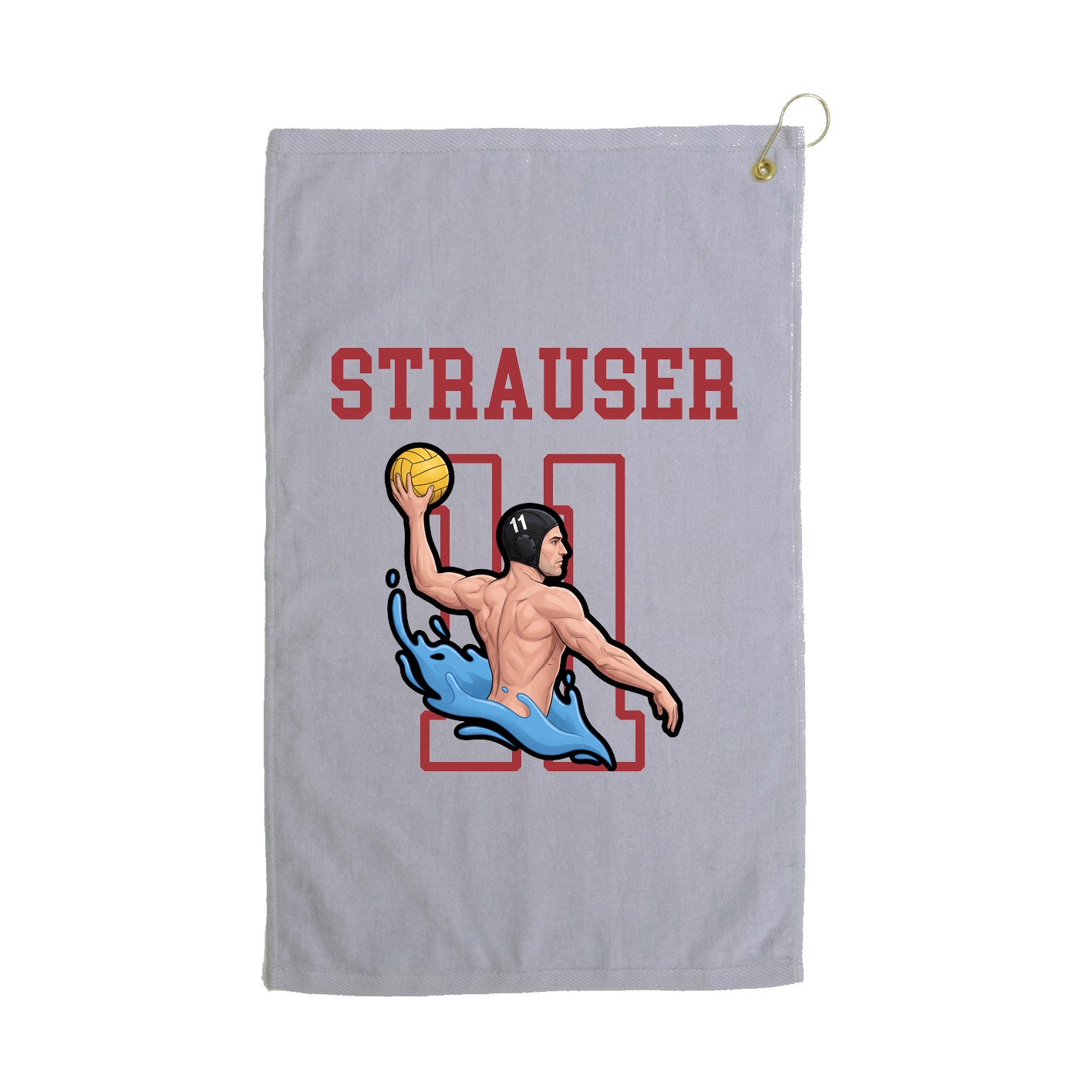 Golf Towel — Shirsey in Grey