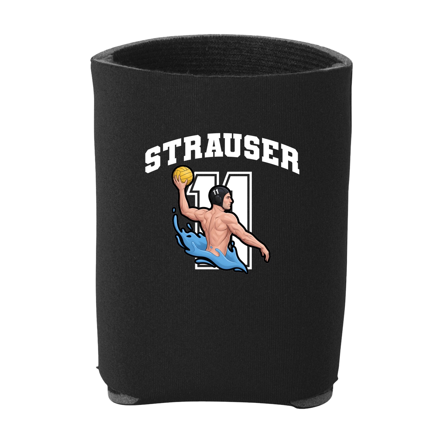 Can Holder — Number in Black