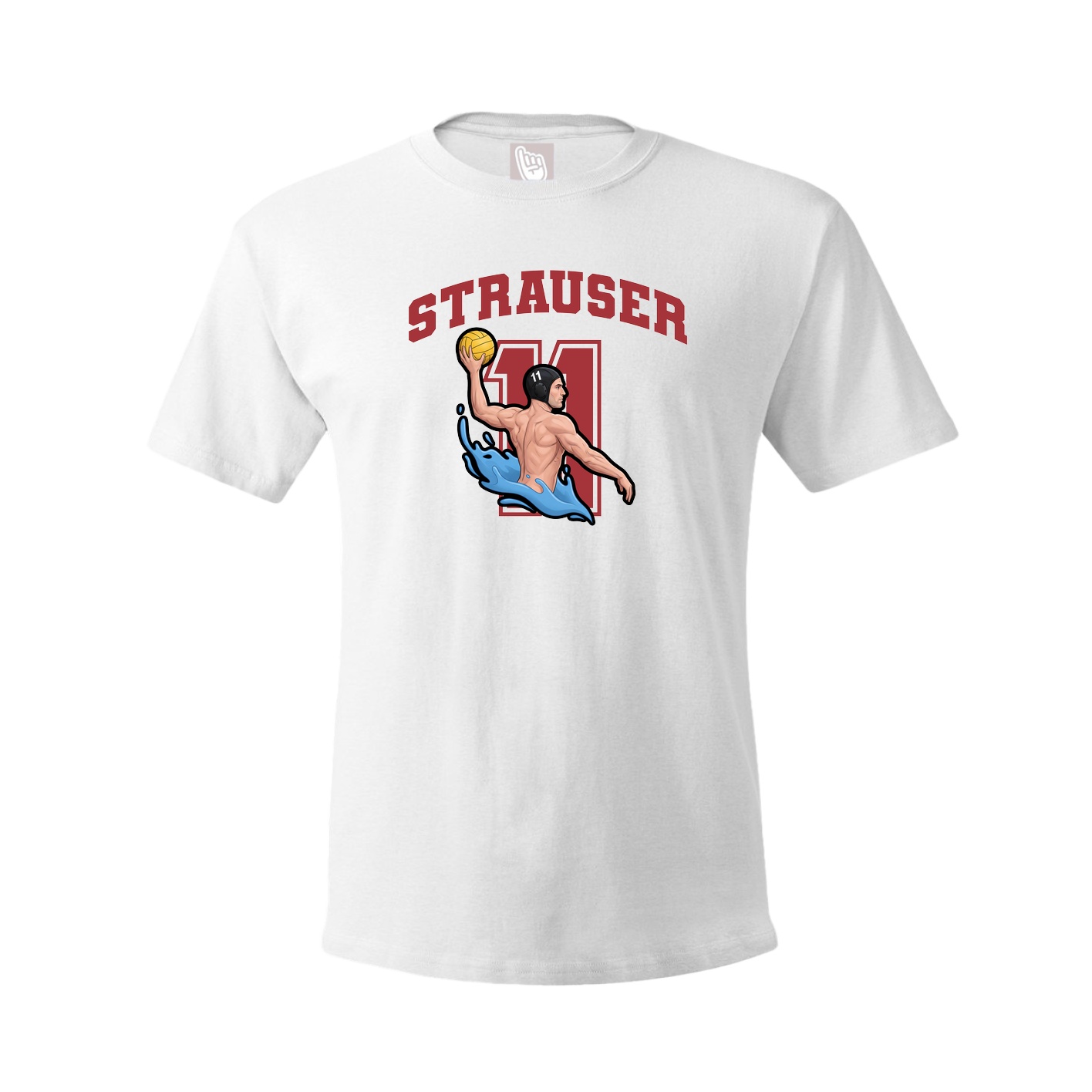 Tee — Number in White