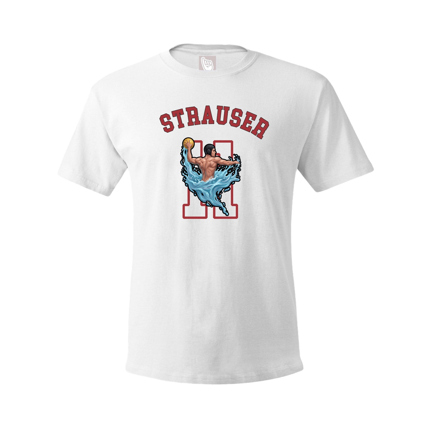 Youth Tee — Shirsey Arch in White