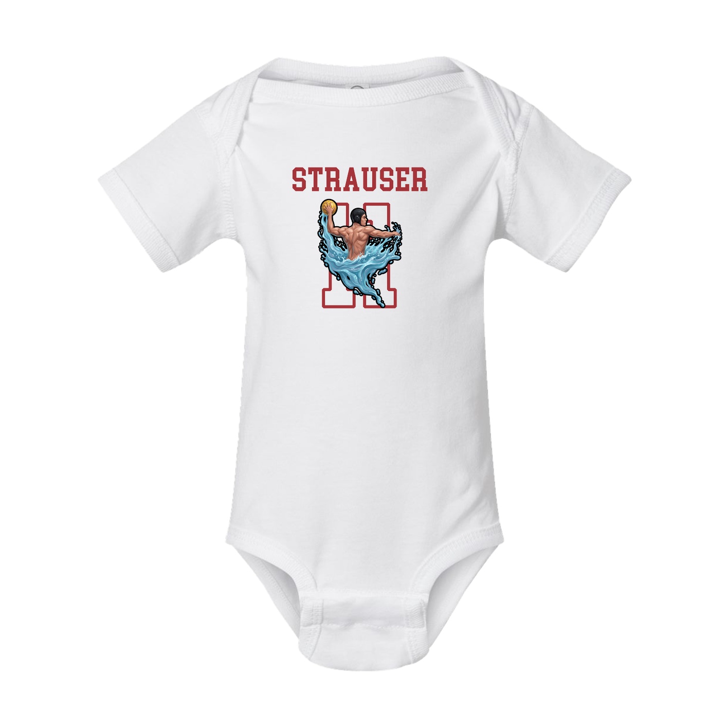 Baby Onesie — Shirsey in White
