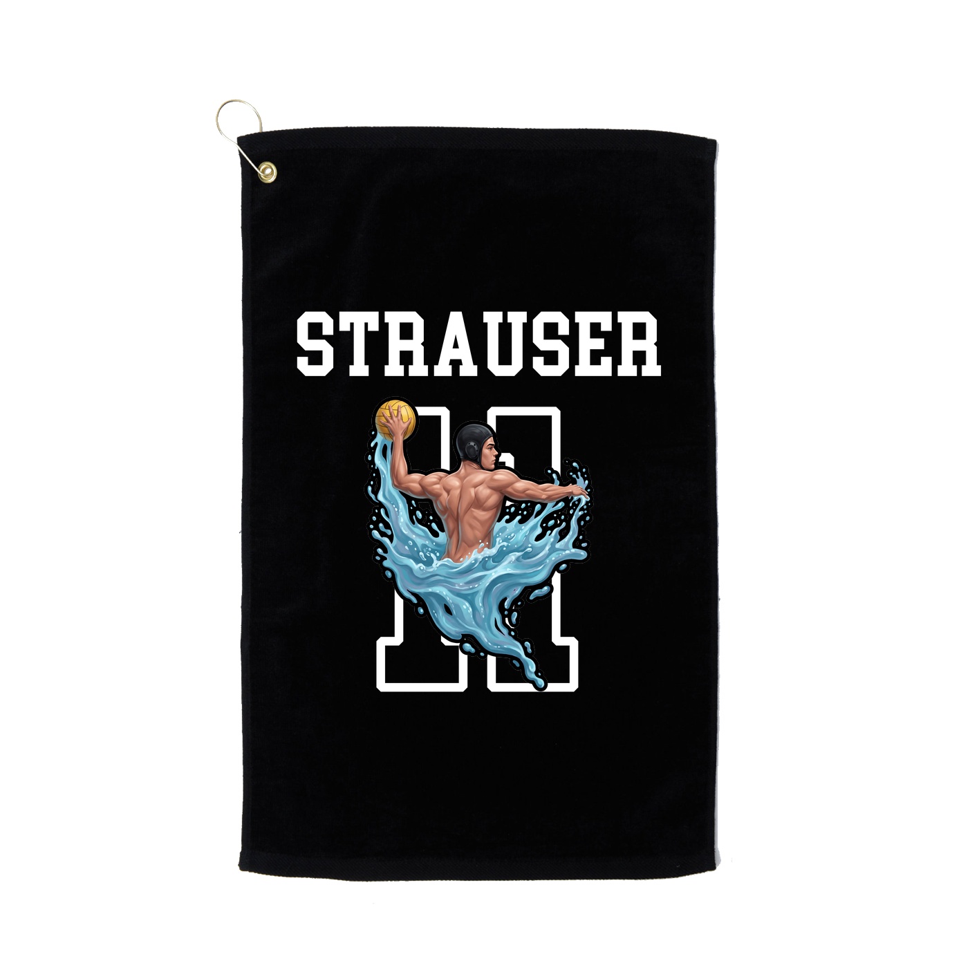 Golf Towel — Shirsey in Black