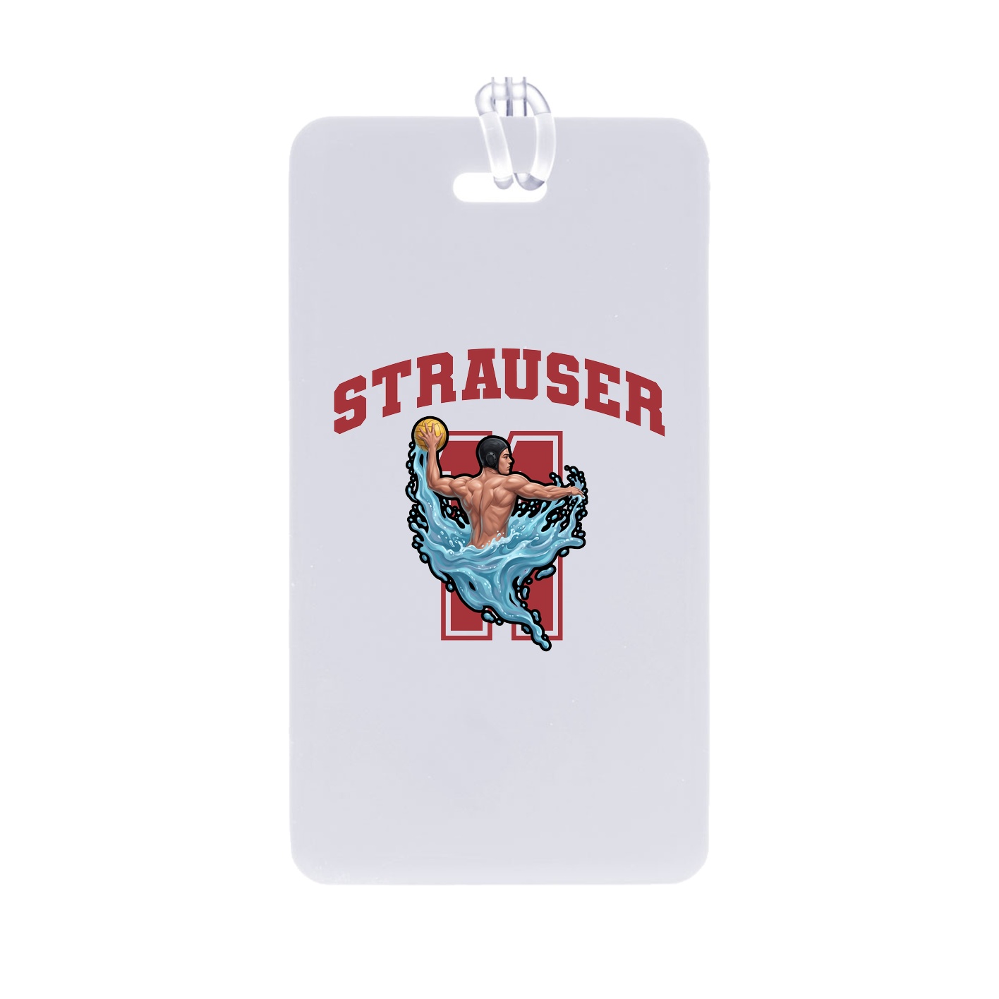 Bag Tag — Number in Classic