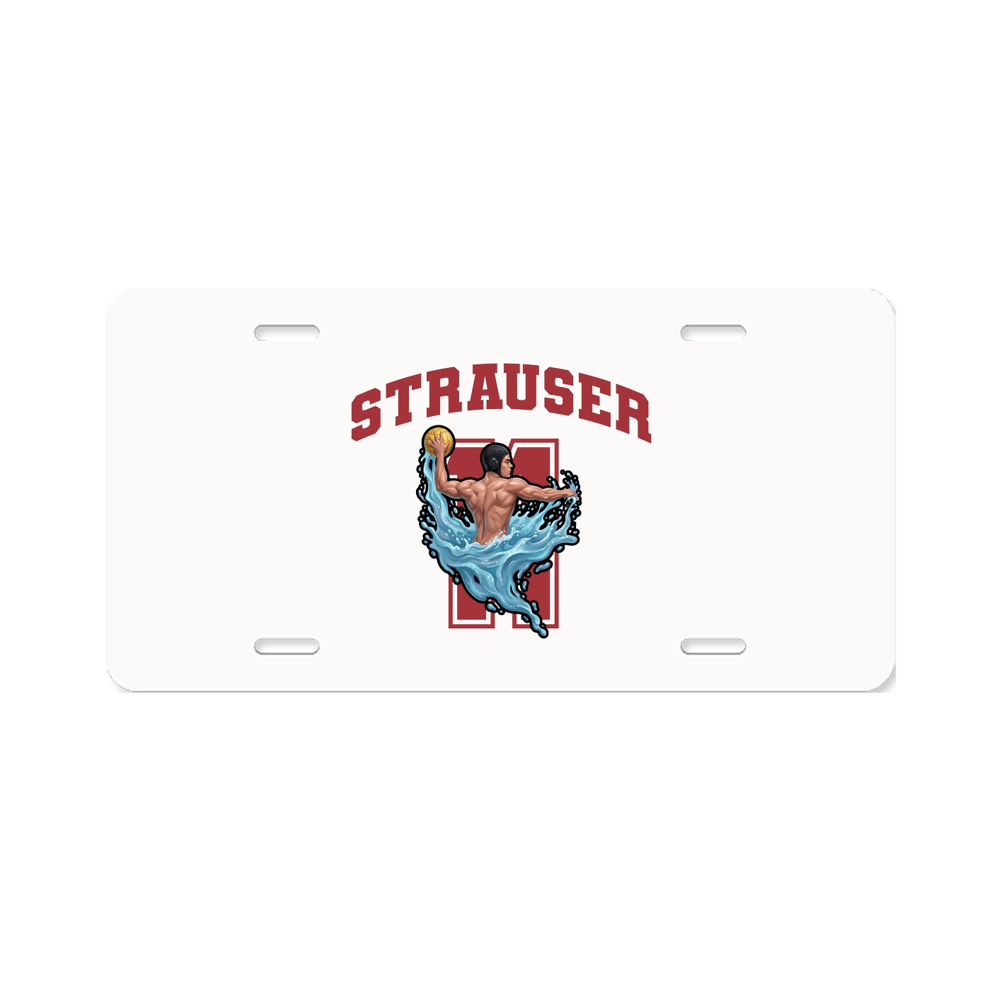 License Plate — Number in Classic
