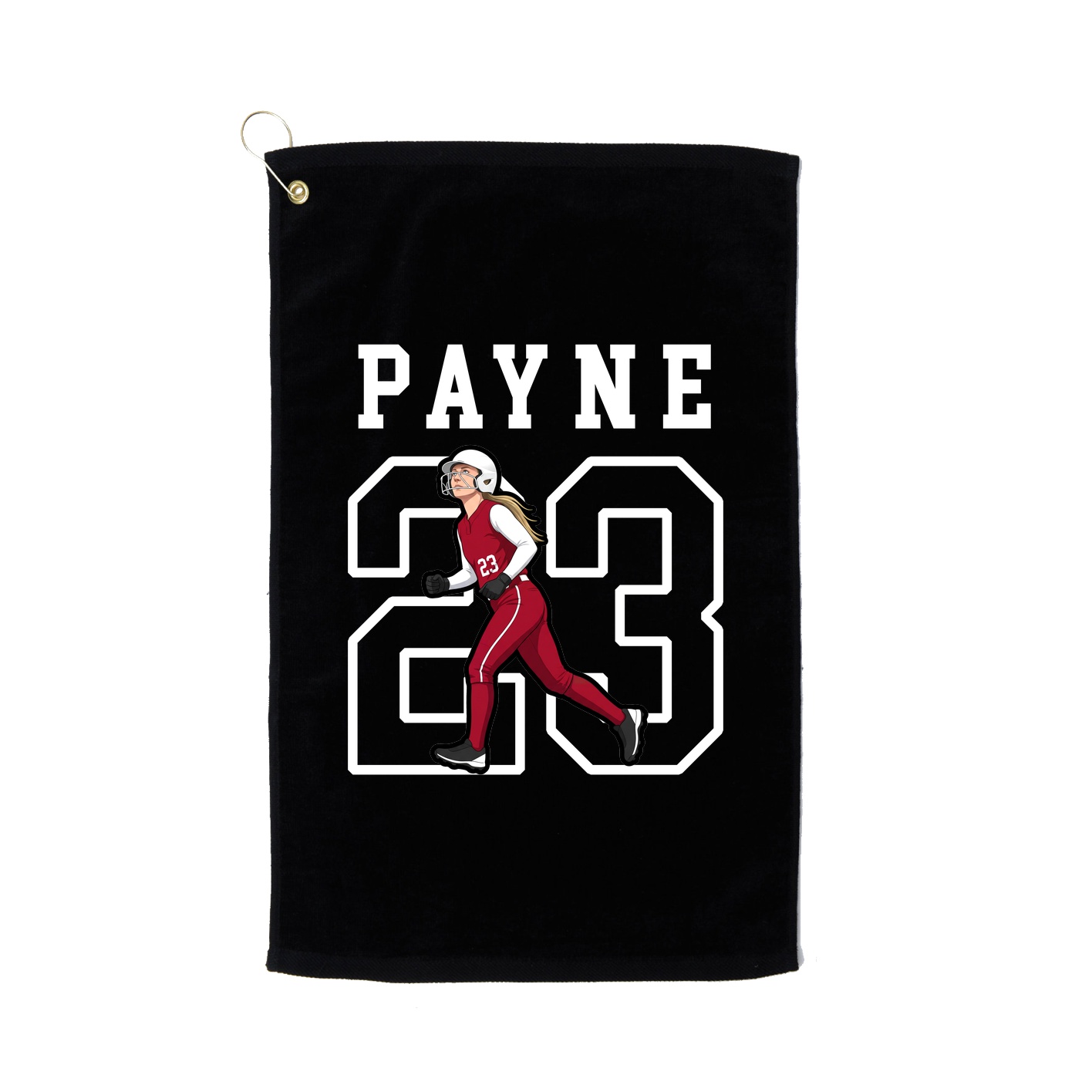 Golf Towel — Shirsey in Black