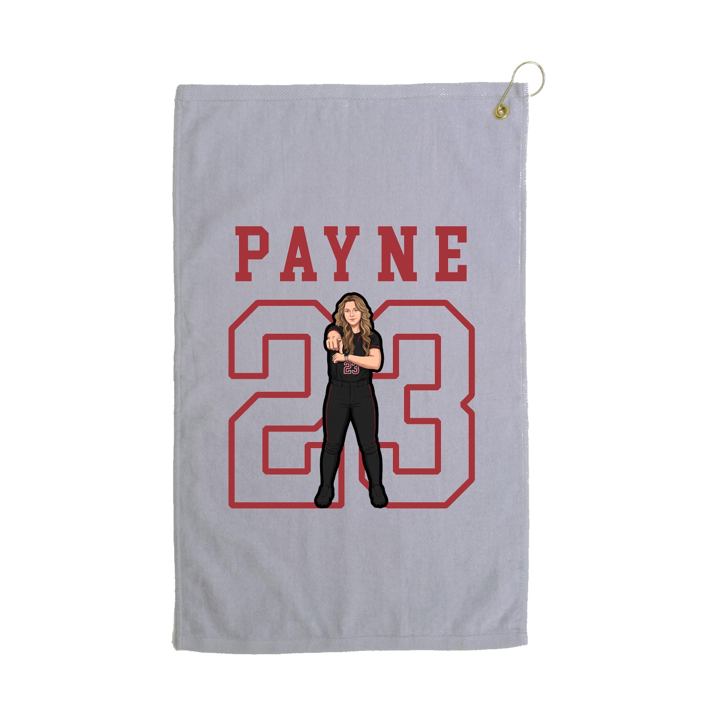 Golf Towel — Shirsey in Grey