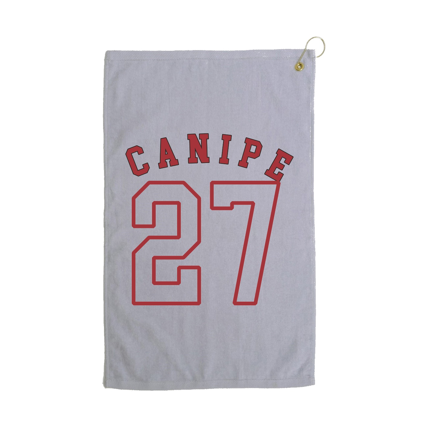 Golf Towel — Shirsey Arch in Grey