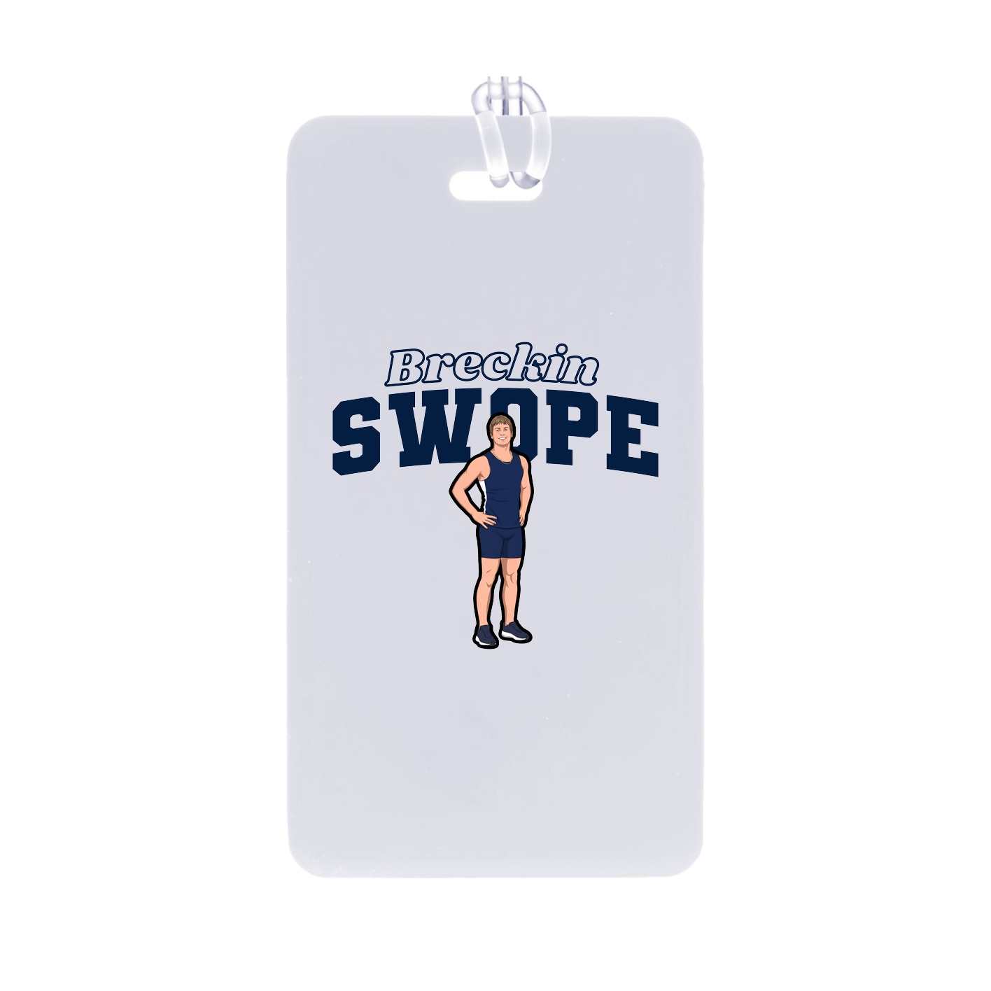 Bag Tag — Name Arch in Classic