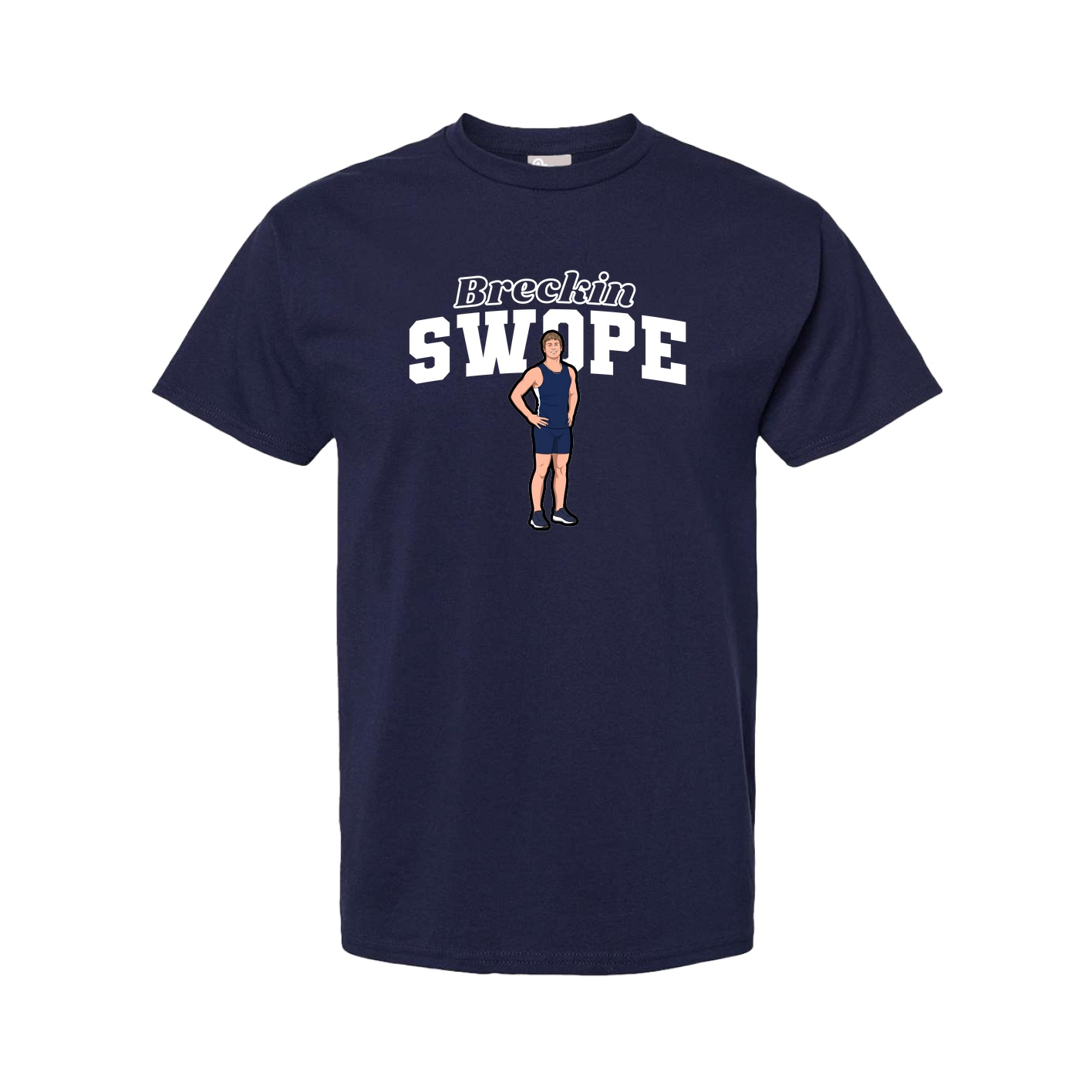Tee — Name Arch in Navy