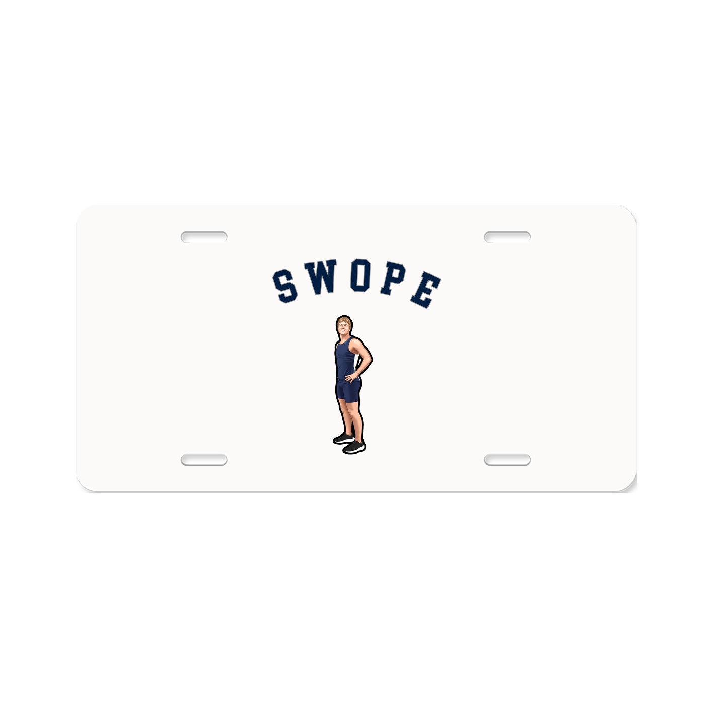 License Plate — Shirsey Arch in Classic