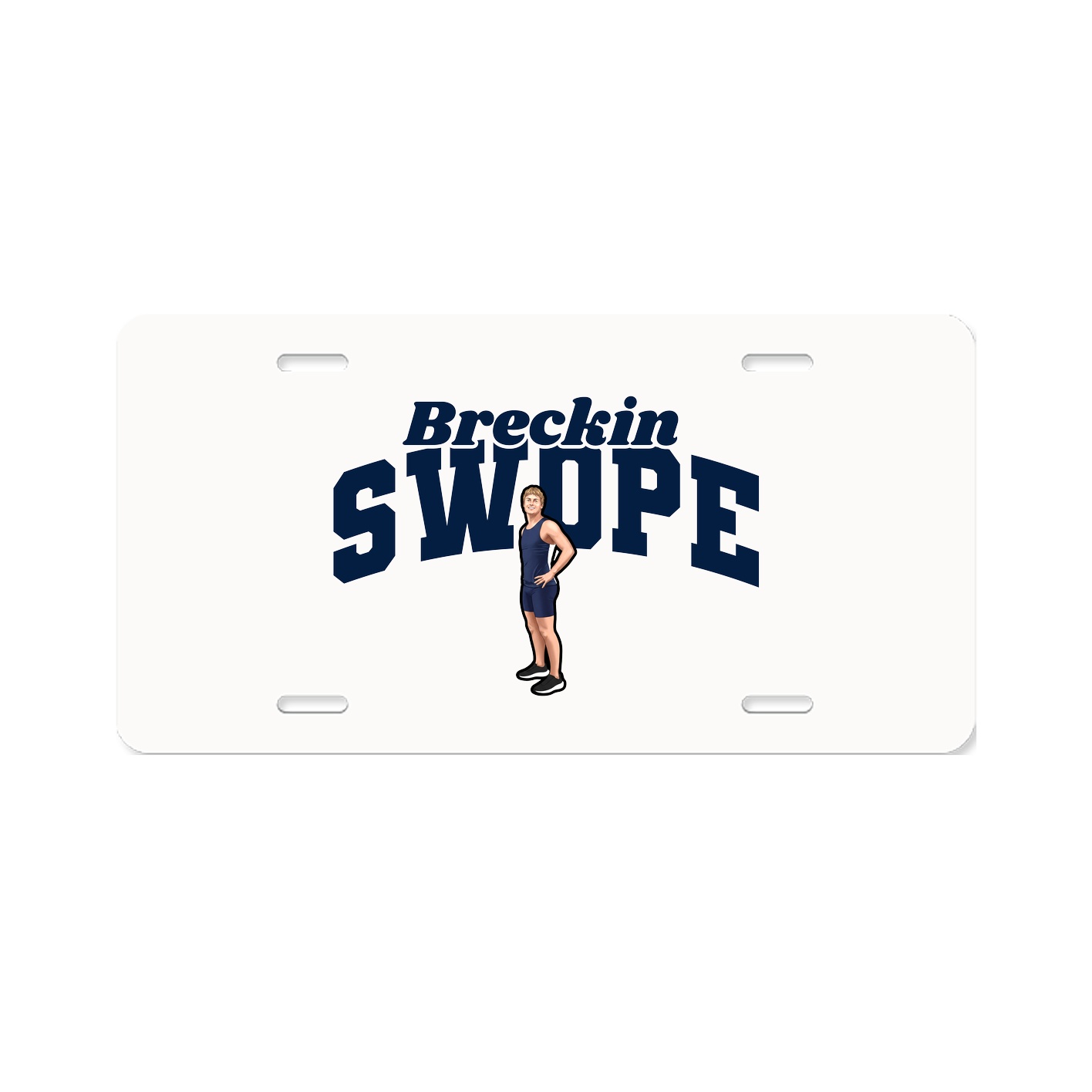 License Plate — Signature Arch in Classic