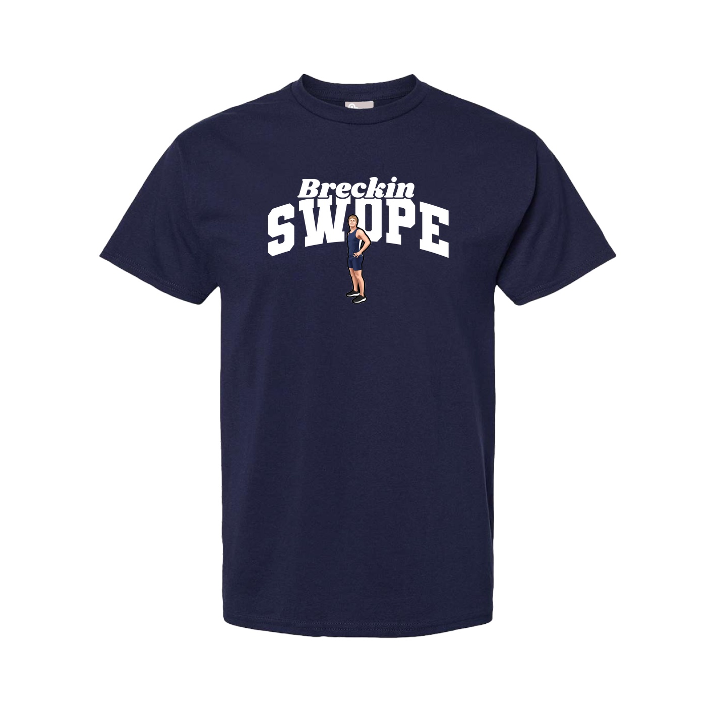 Youth Tee — Signature Arch in Navy