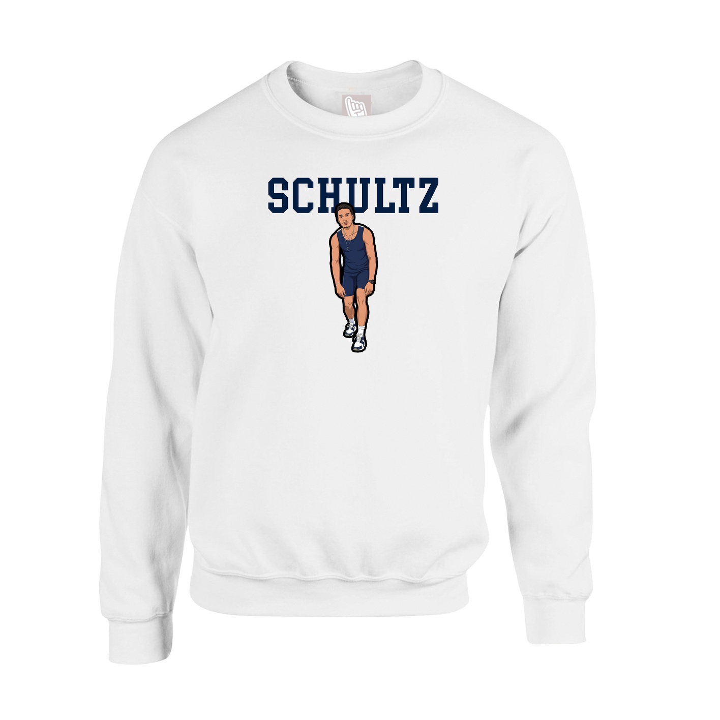 Fleece Crew — Shirsey in White