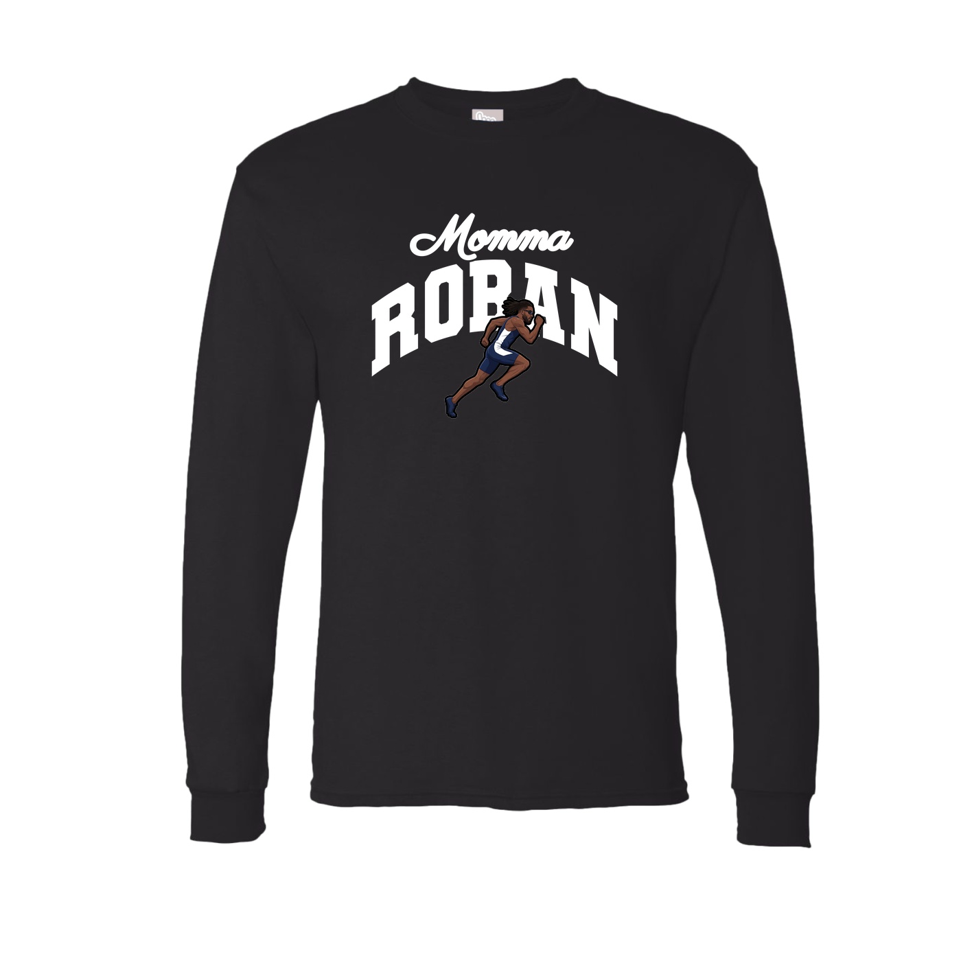 Long Sleeve Tee — Mothers Day Arch in Black