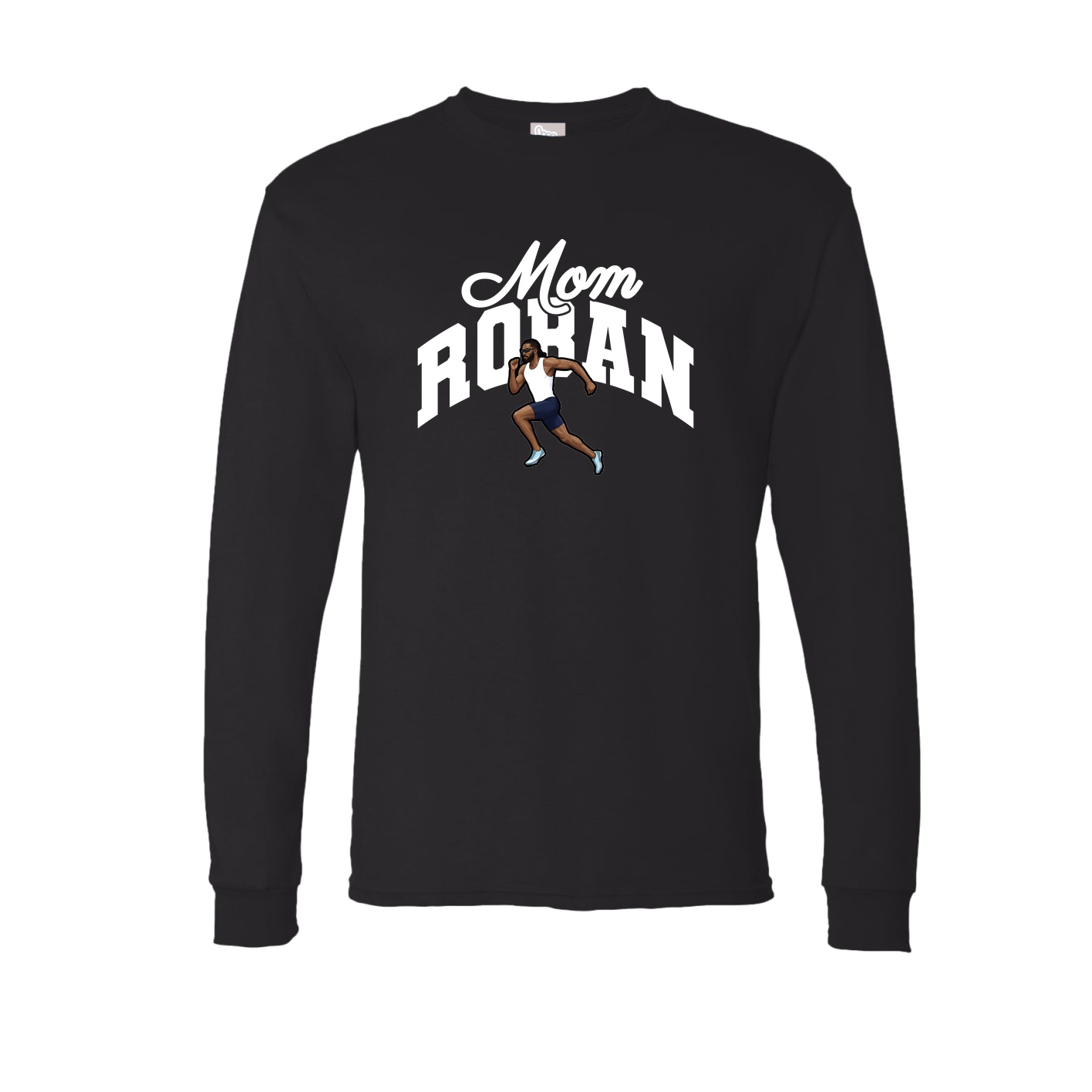 Long Sleeve Tee — Mothers Day Arch in Black