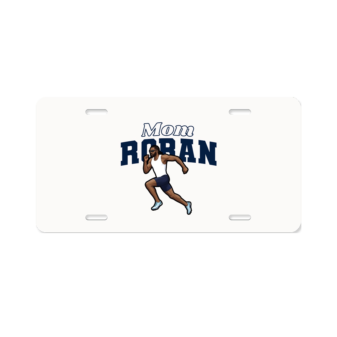 License Plate — Mothers Day Block in Classic