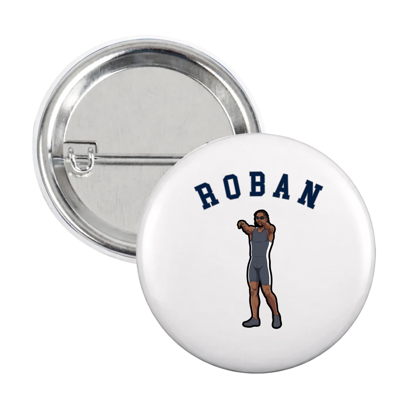 Game Day Button — Shirsey Arch in White