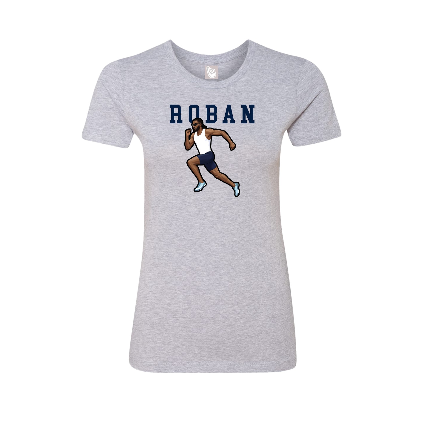 Fitted Women's Tee — Shirsey in Grey