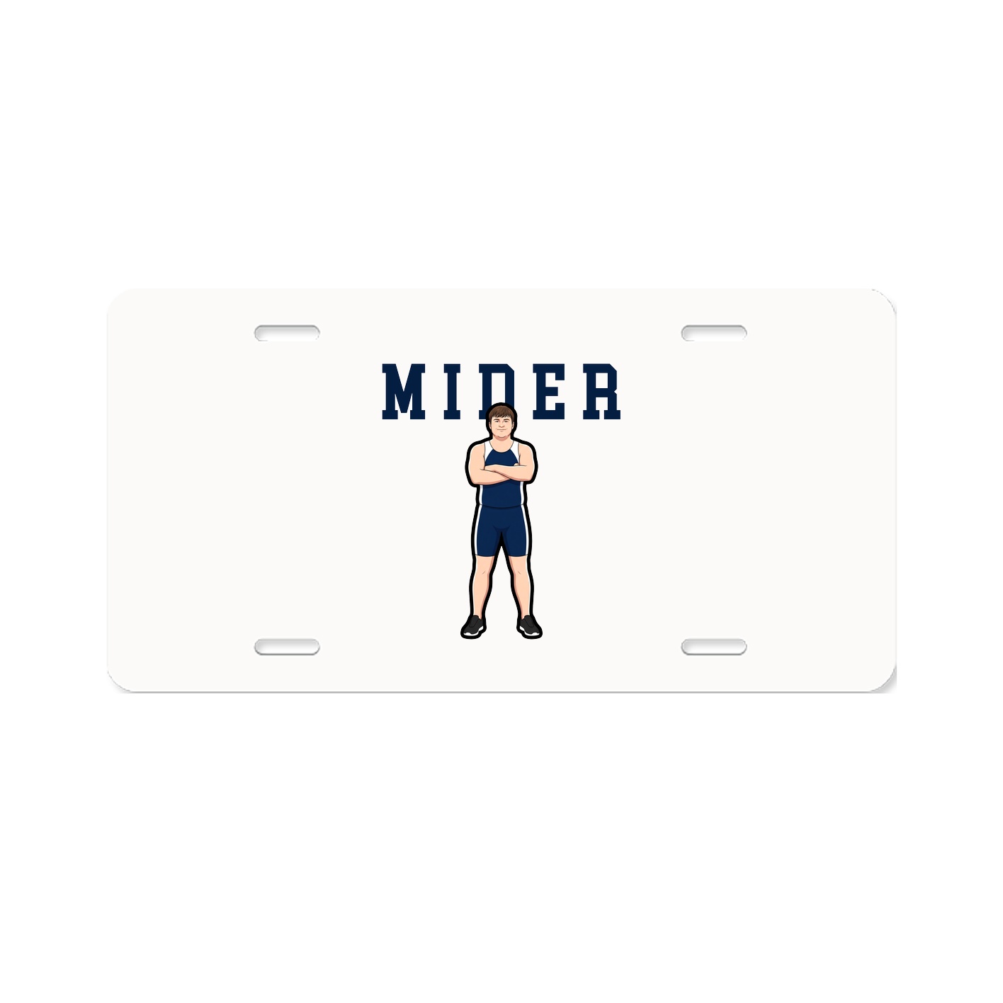 License Plate — Shirsey in Classic