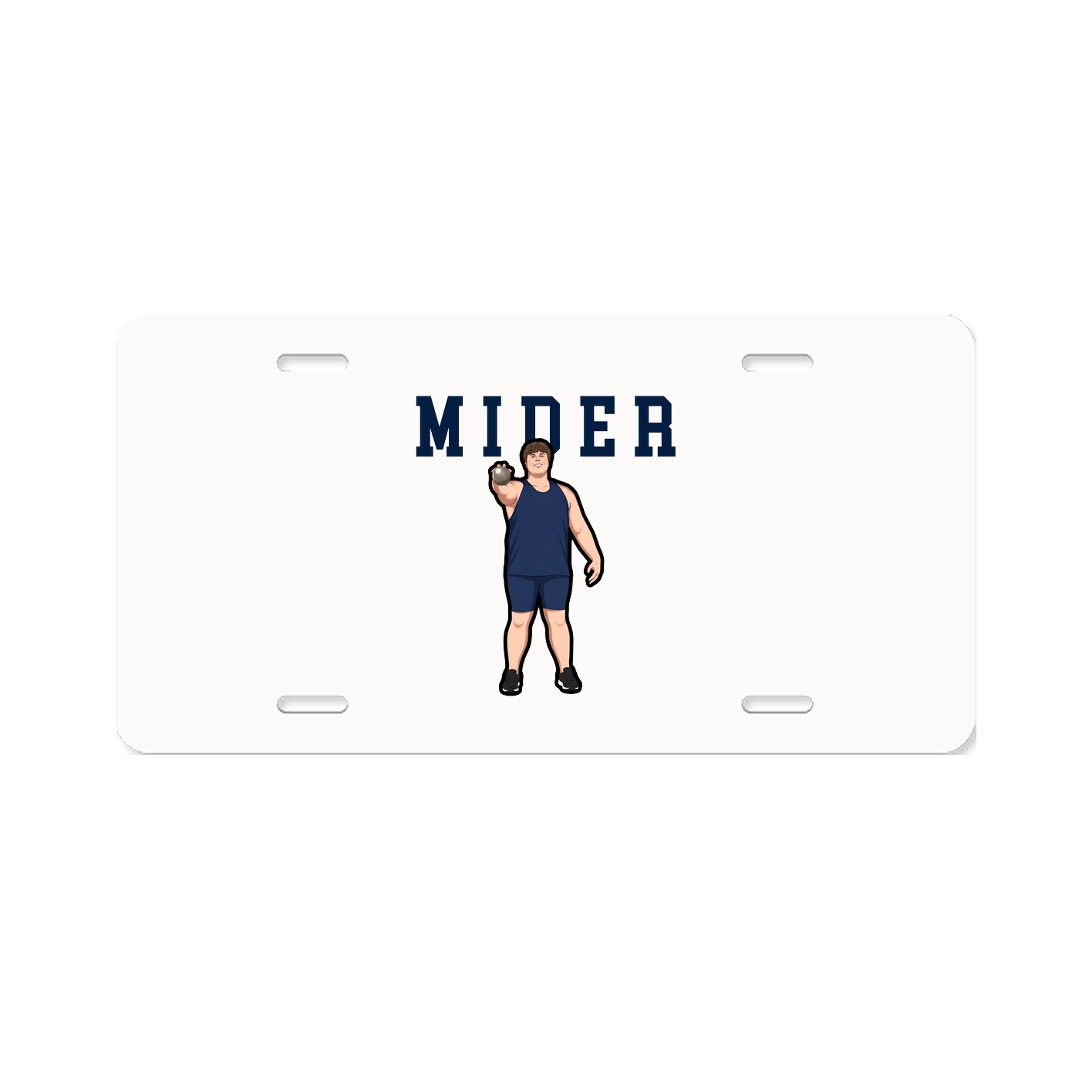 License Plate — Shirsey in Classic