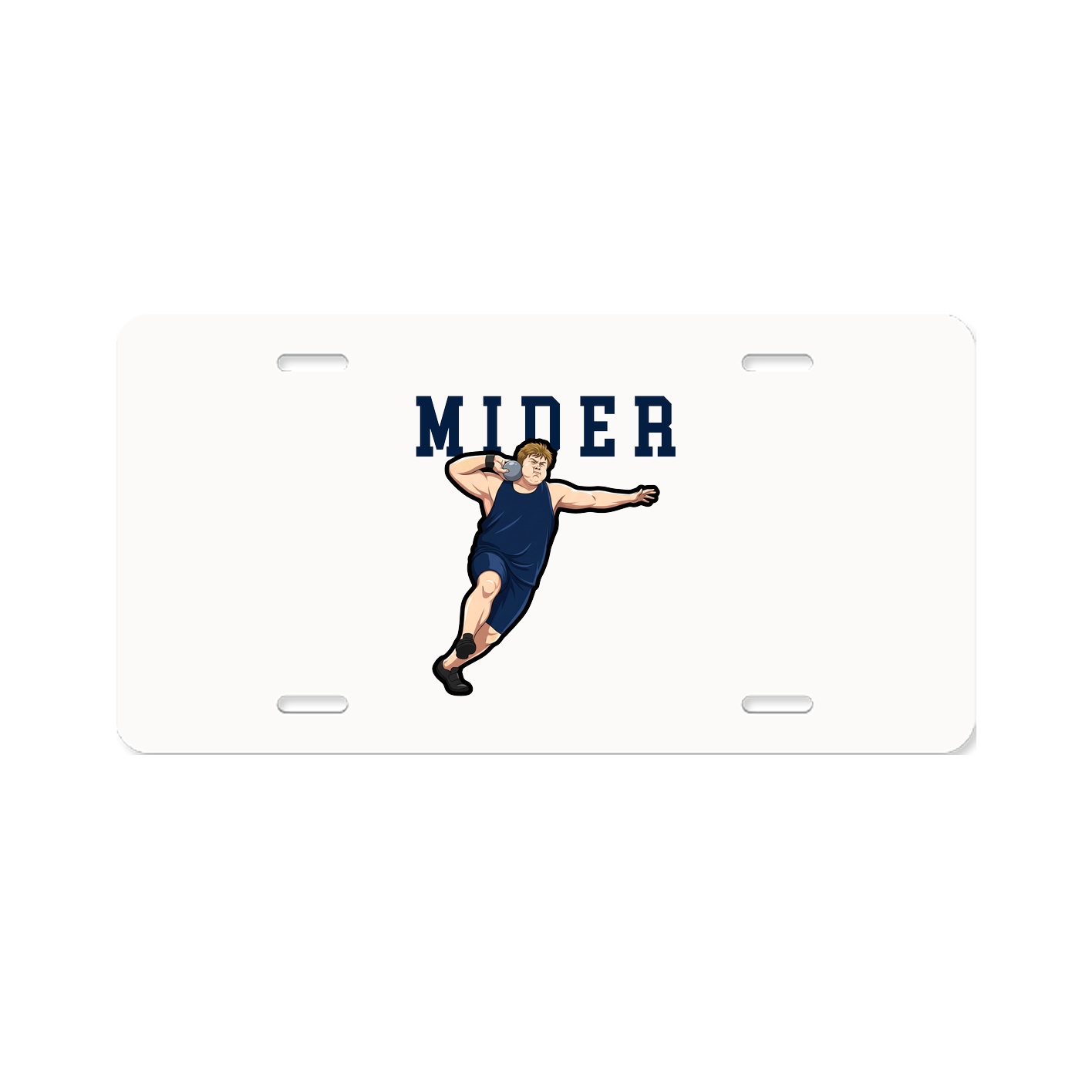 License Plate — Shirsey in Classic