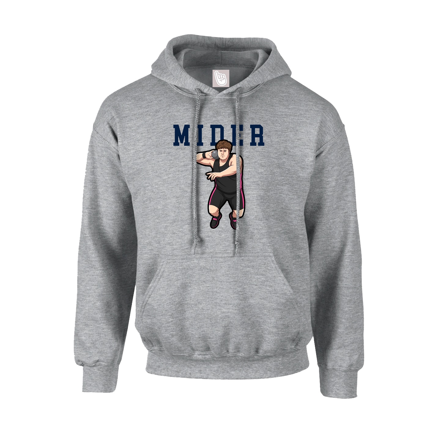 Hoodie — Shirsey in Grey