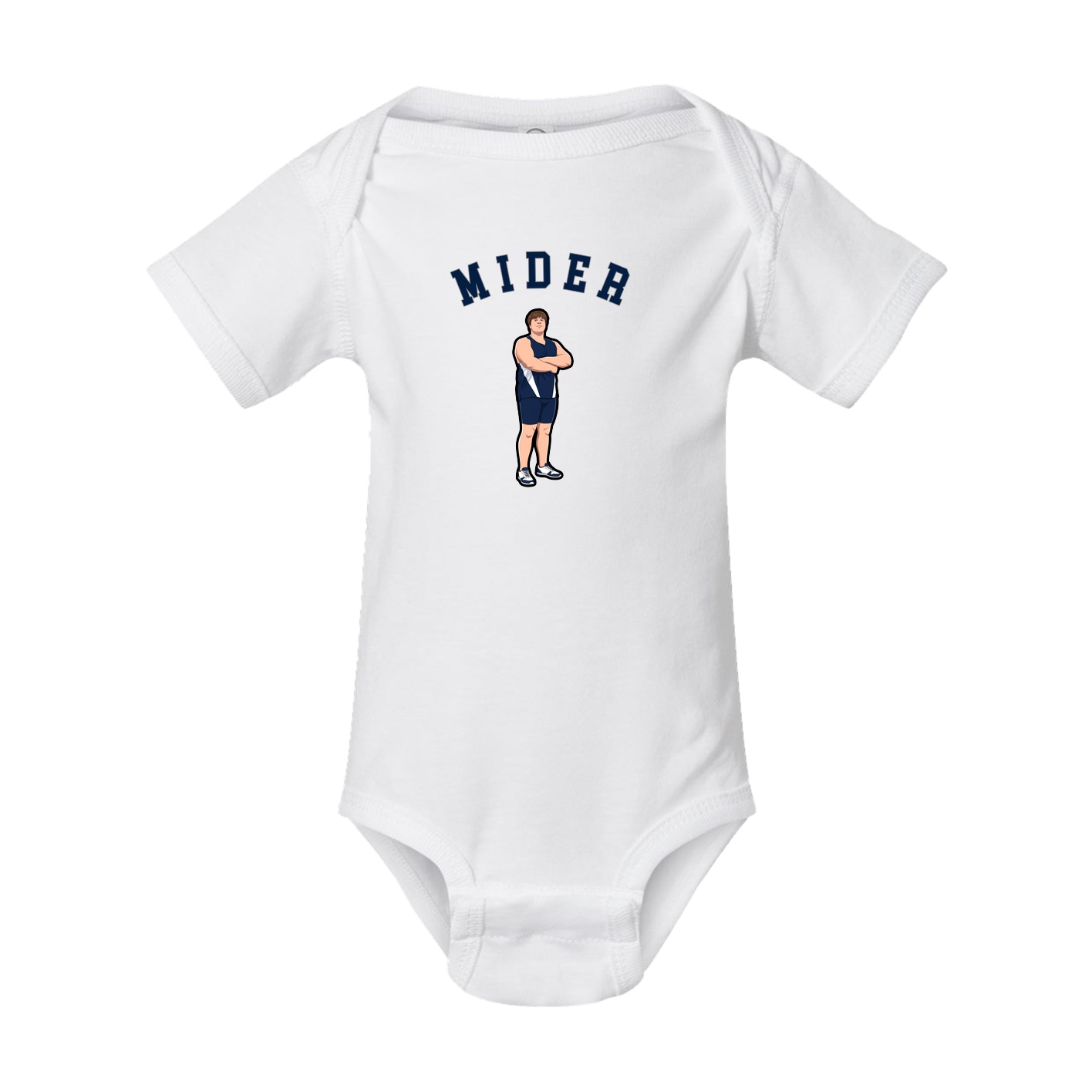 Baby Onesie — Shirsey Arch in White
