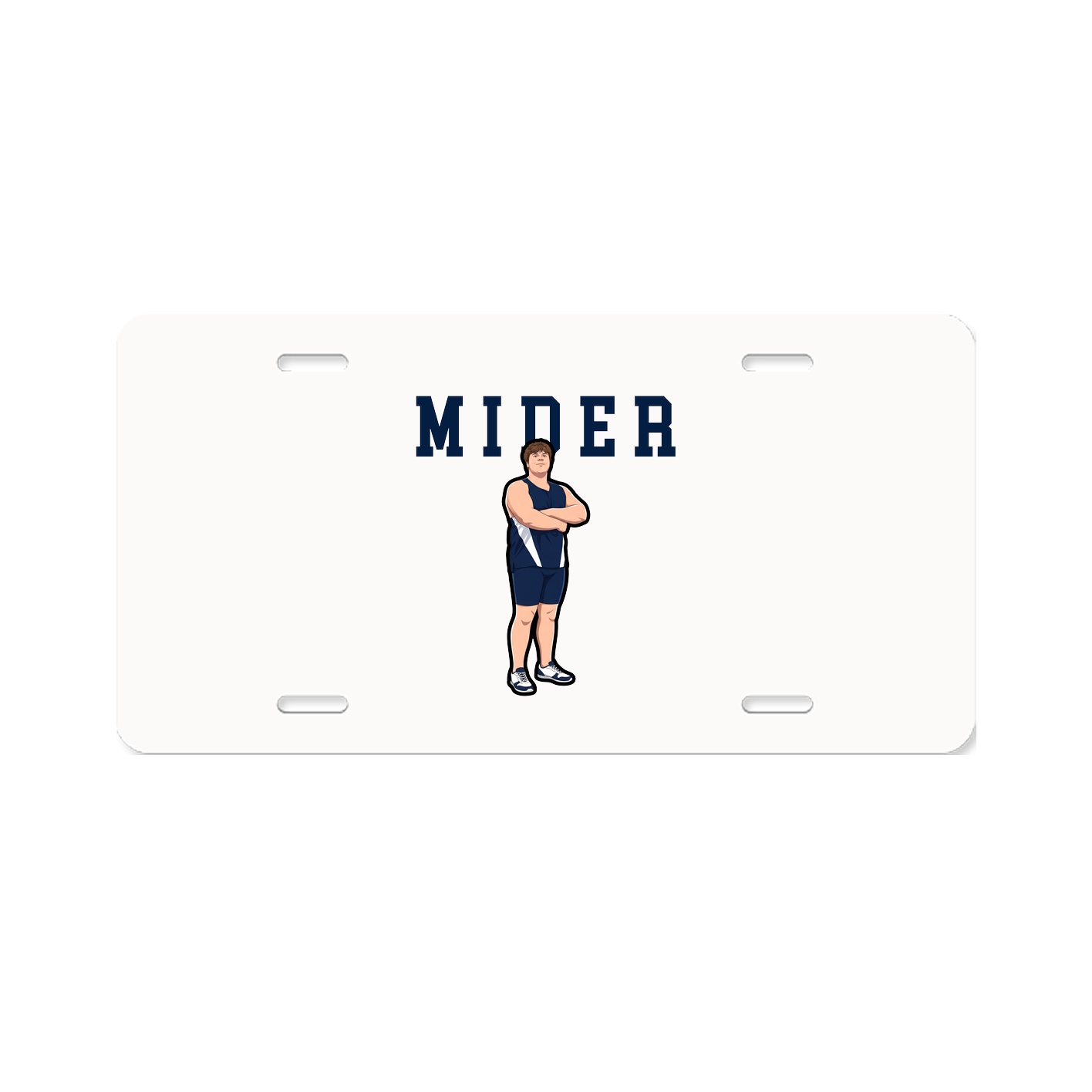 License Plate — Shirsey in Classic