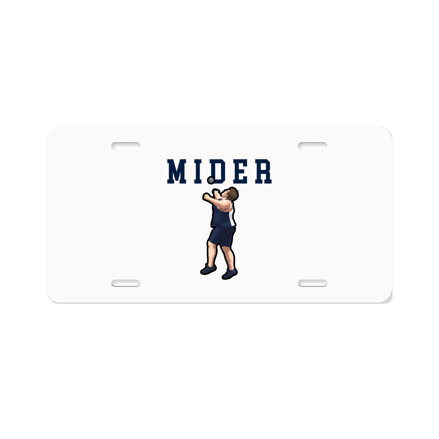 License Plate — Shirsey in Classic