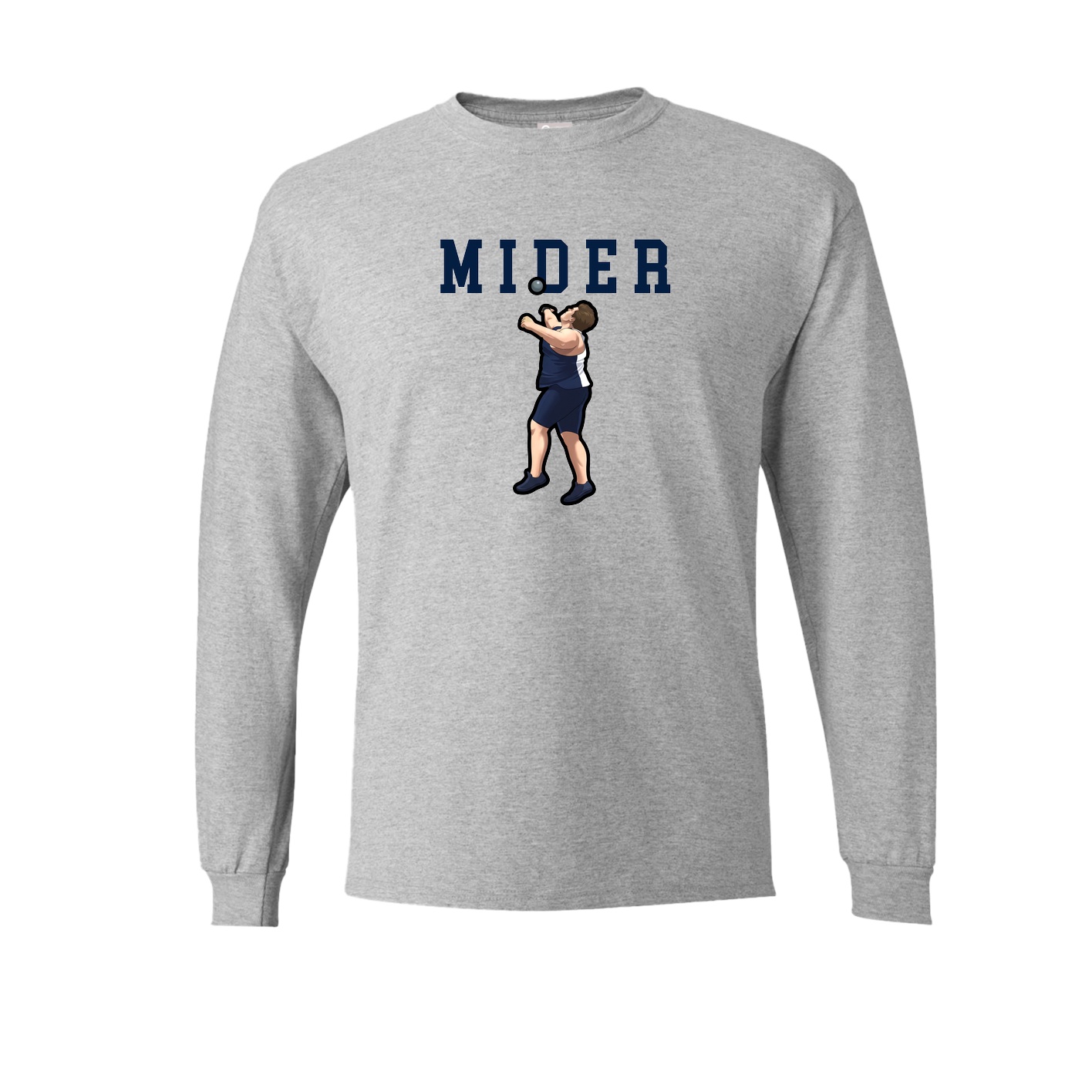 Long Sleeve Tee — Shirsey in Grey