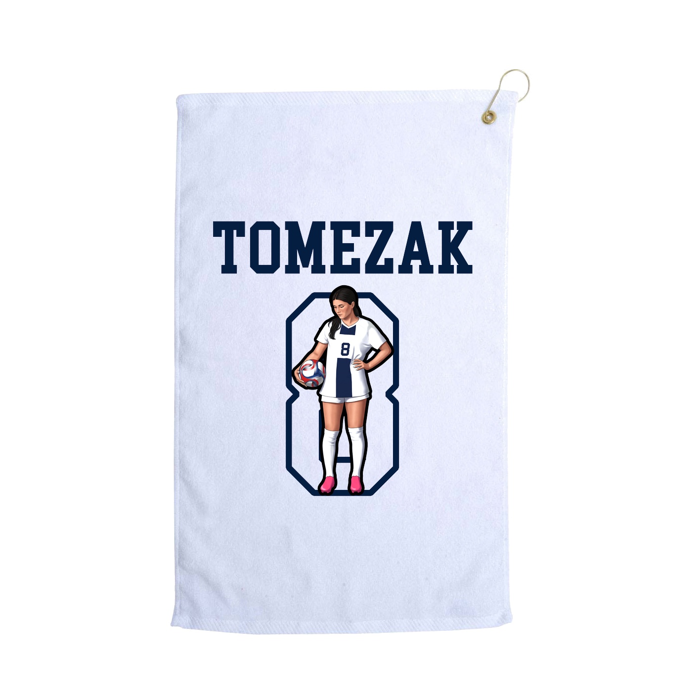 Golf Towel — Shirsey in White