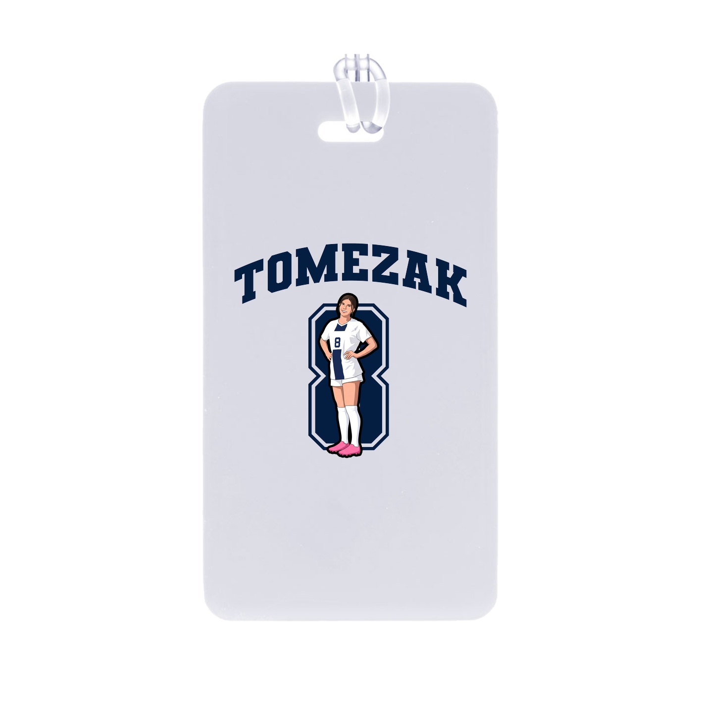 Bag Tag — Number in Classic