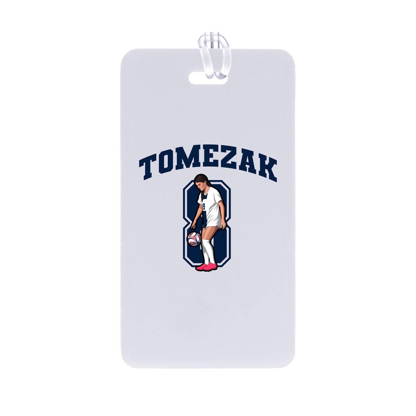 Bag Tag — Number in Classic
