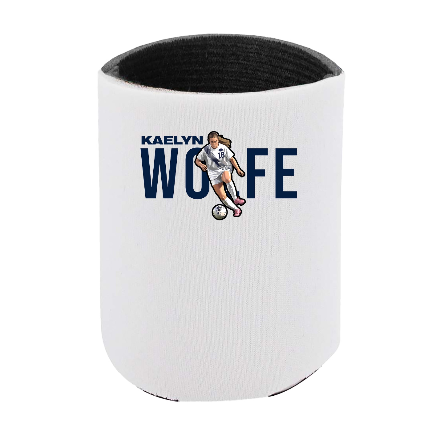 Can Holder — Player Name in White