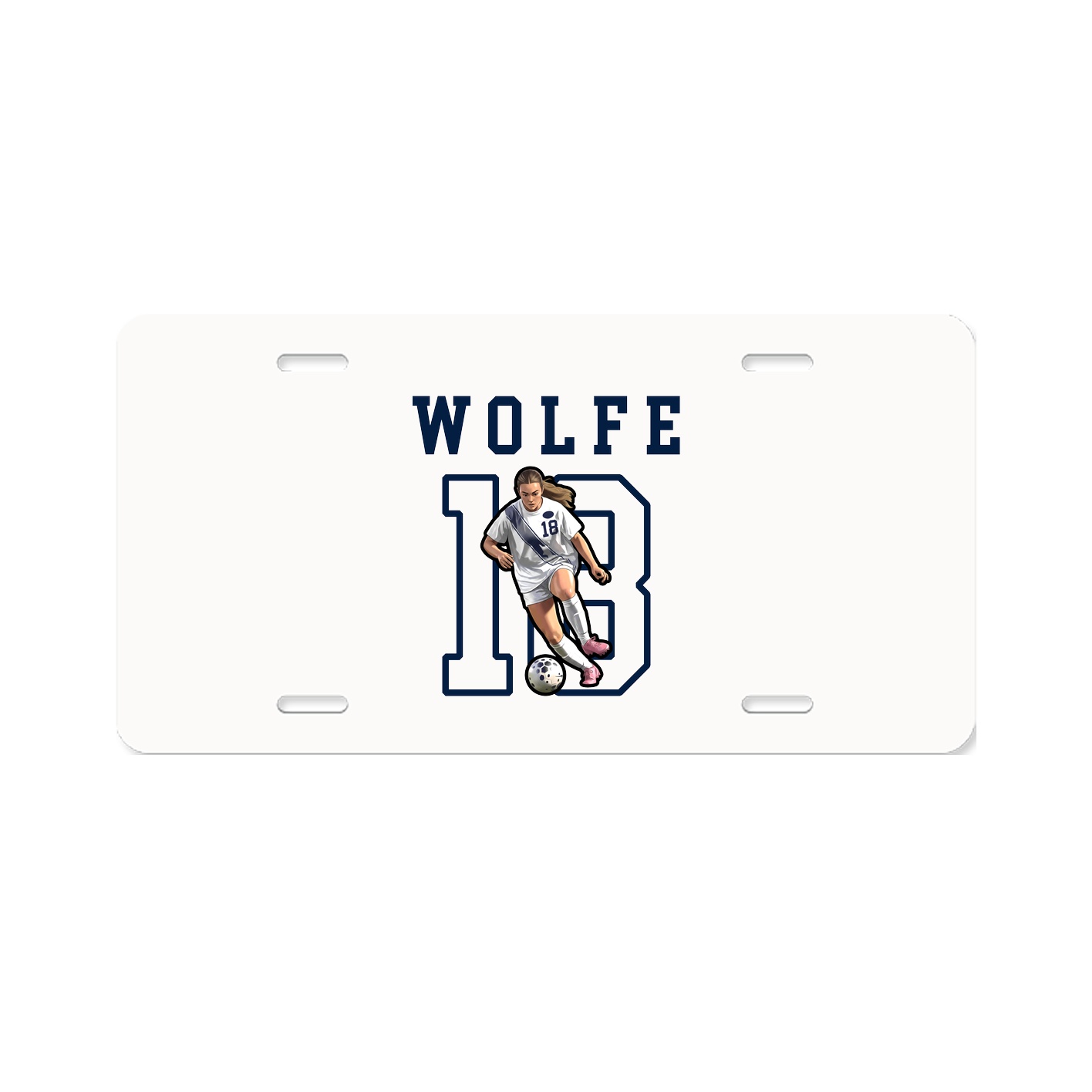License Plate — Shirsey in Classic