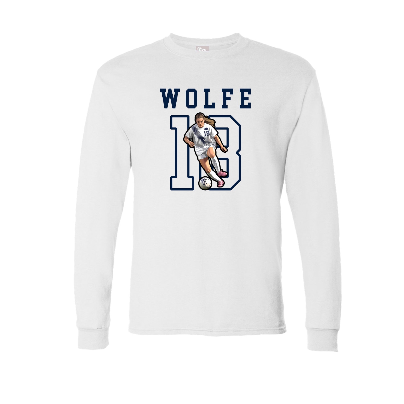 Long Sleeve Tee — Shirsey in White