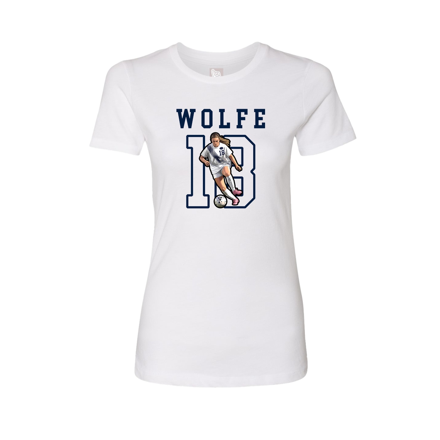 Fitted Women's Tee — Shirsey in White