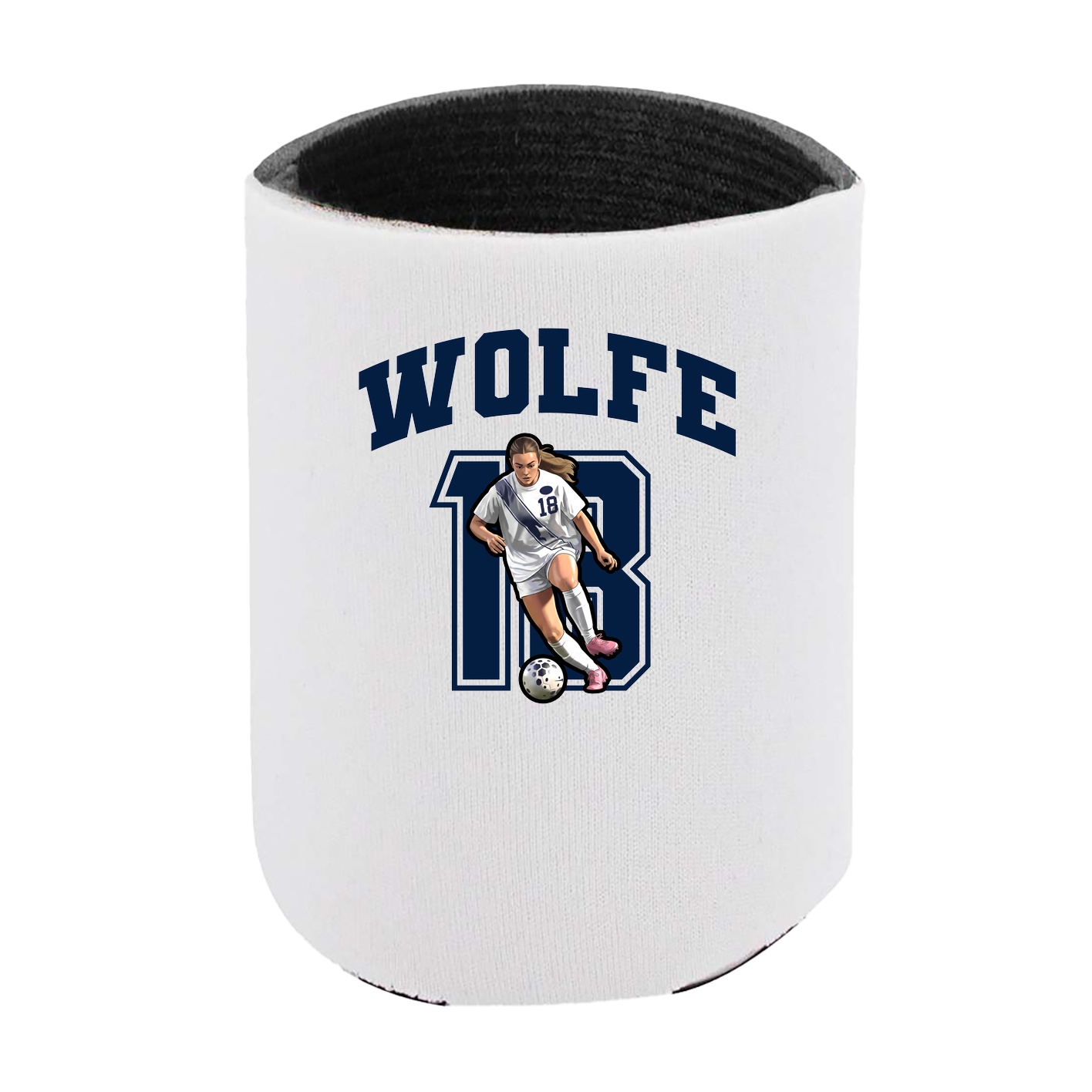 Can Holder — Number in White