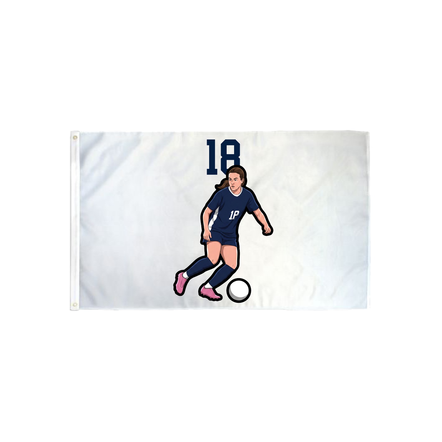 3x5 Flag — Number Top in Classic