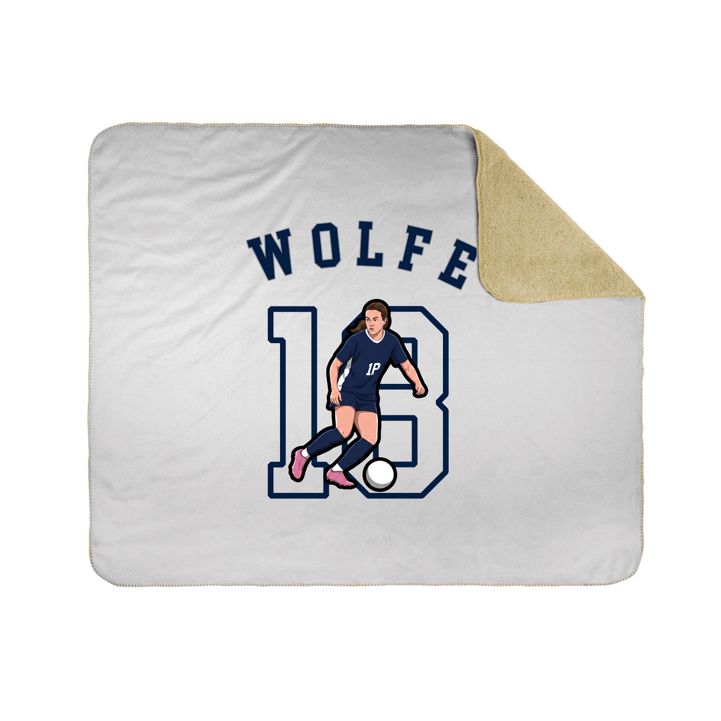 Throw Blanket — Shirsey Arch in White
